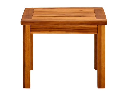 Vertchez Premium - Table basse de jardin 45x45x36 cm Bois solide d'Vertchez