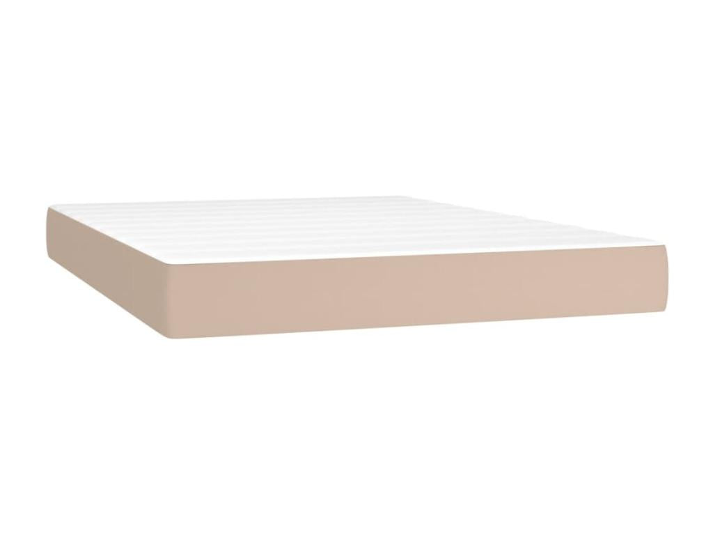 Sommier à Meublita de lit avec matelas Cappuccino 140x200