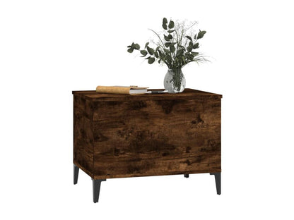 Table basse Chêne fumé 60x44.5x45 Bois d'ingénierie