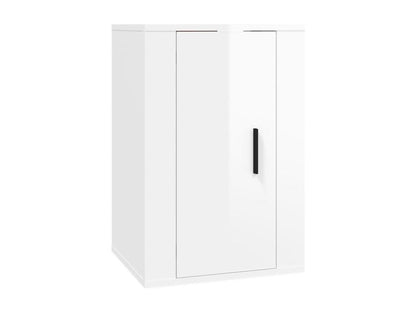 Ensemble de meubles armoire bois blanc 57x34.5x40 cm 02 0024398
