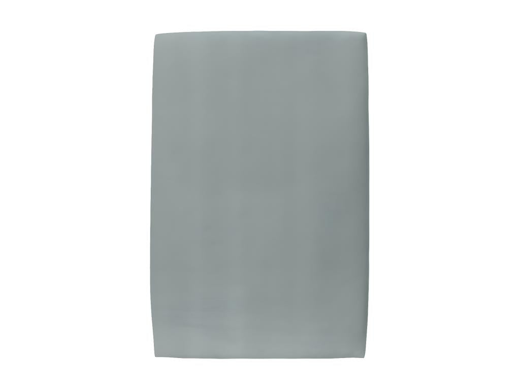 Tete de lit Tapissée Velours Gris bleuté L 90 cm - Ep 10 cm rembourré