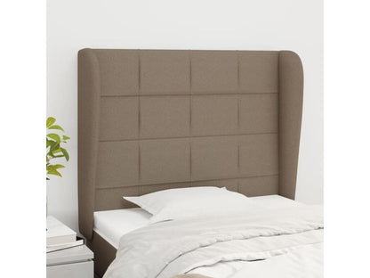 Tête de lit avec oreilles Vertchez 103x23x118/128 cm Tissu