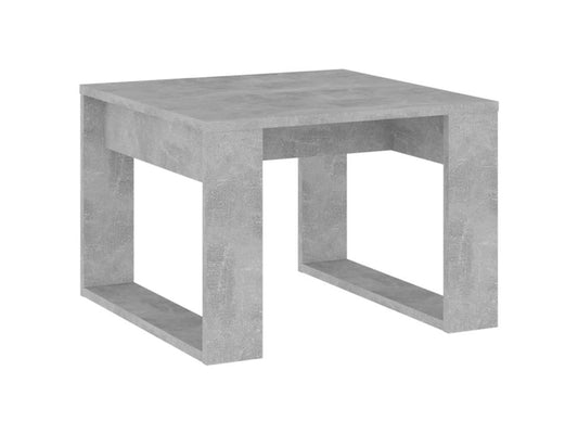 Table de nomination Gris béton 50x50x35