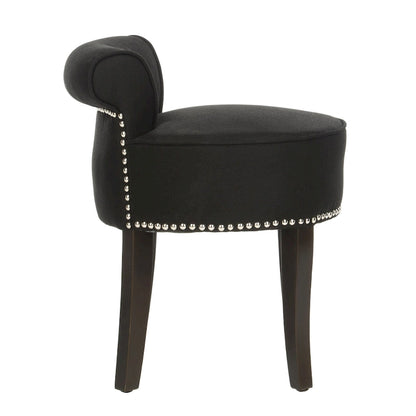 SAFAVIEH Aja Vanity Stool - 17.9 x 19 x 22.8 - 18Wx19Dx23H