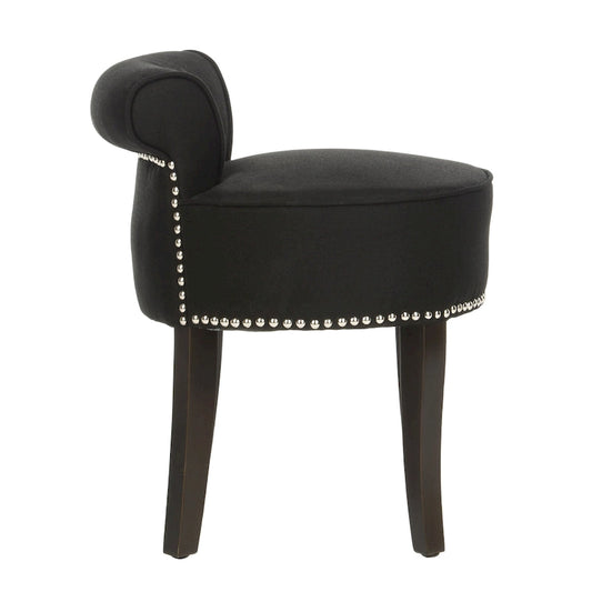 SAFAVIEH Aja Vanity Stool - 17.9 x 19 x 22.8 - 18Wx19Dx23H
