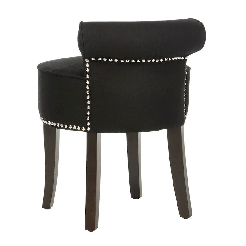 Tabouret de coiffeuse SAFAVIEH Aja - 45,5 x 48,3 x 57,9 cm (17,9 x 19 x 22,8 po) - 45,7 x 48,3 x 58,4 cm (18 x 19 x 23 po)
