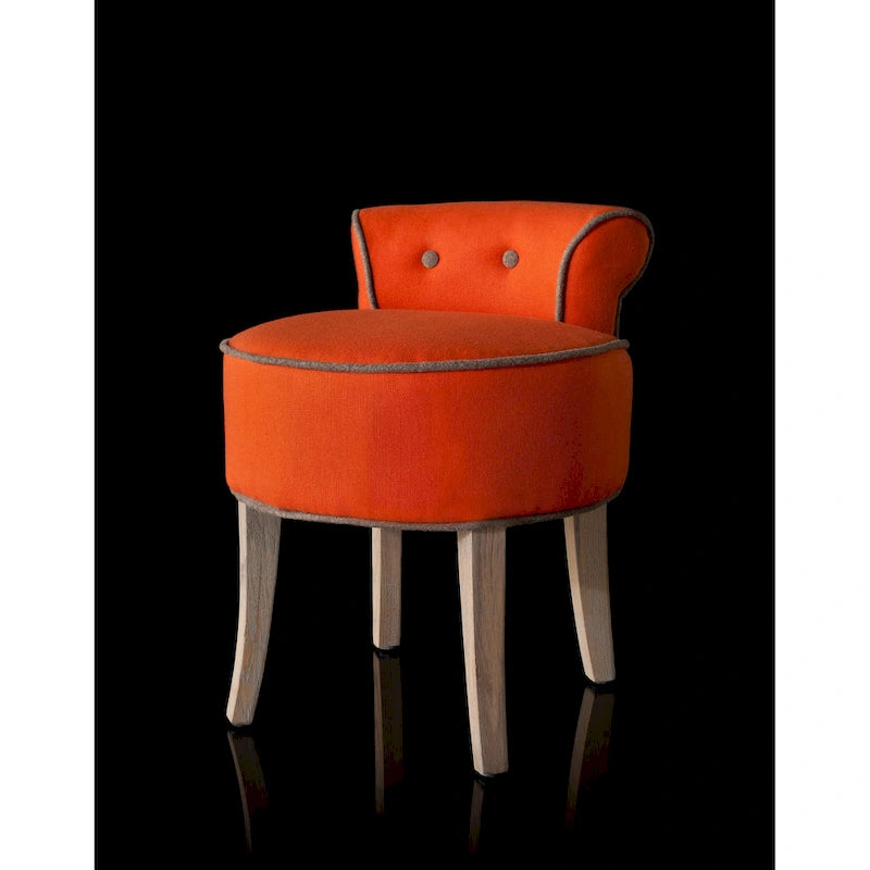 Tabouret de coiffeuse SAFAVIEH Aja - 45,5 x 48,3 x 57,9 cm (17,9 x 19 x 22,8 po) - 45,7 x 48,3 x 58,4 cm (18 x 19 x 23 po)
