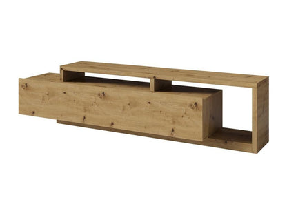 Meuble TV 220cm collection Meublita- Coloris chêne.