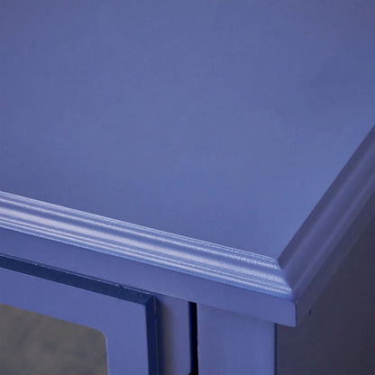 Meuble à double porte en bois de sapin Melora avec accents de miroir par Christopher Knight Home