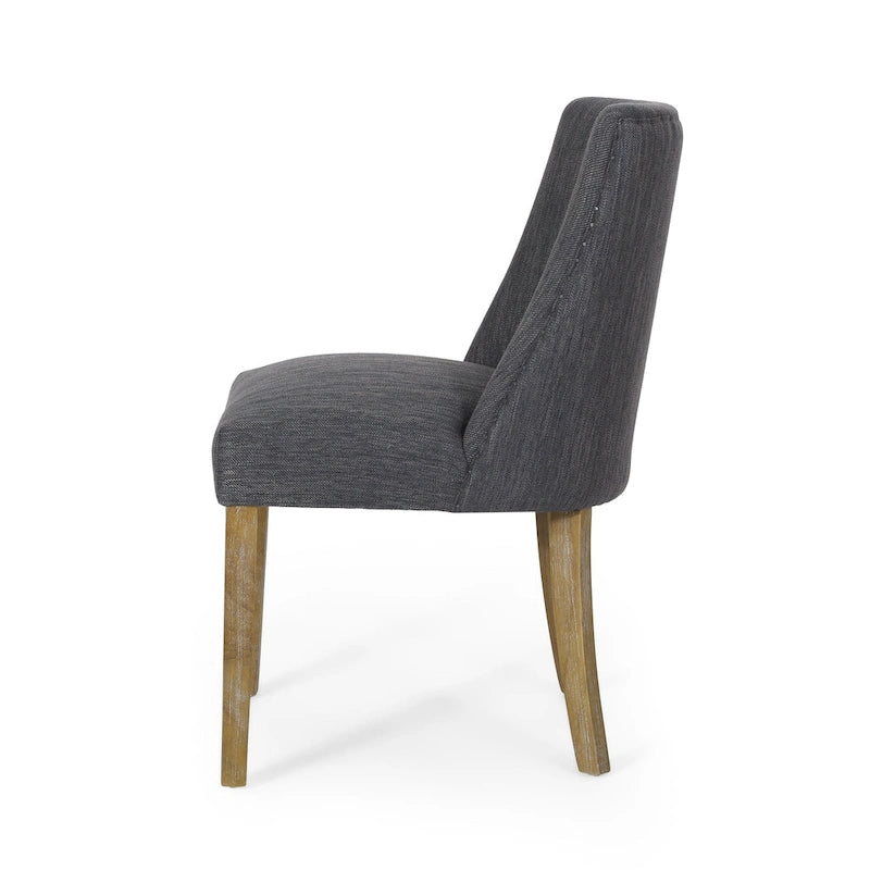 Chaises de salle à manger en tissu Frances (lot de 4) par Christopher Knight Home