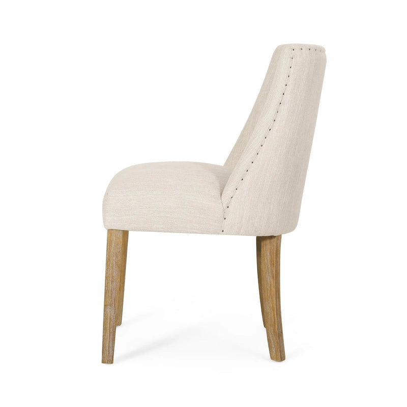 Chaises de salle à manger en tissu Frances (lot de 4) par Christopher Knight Home