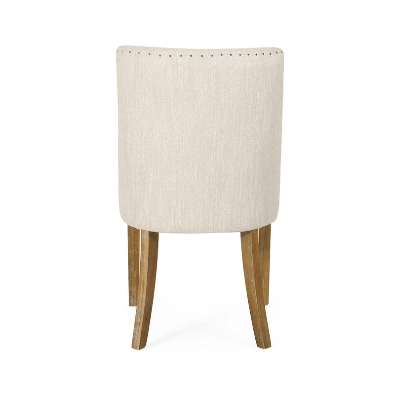Chaises de salle à manger en tissu Frances (lot de 4) par Christopher Knight Home