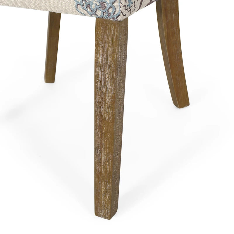 Chaises de salle à manger en tissu Frances (lot de 4) par Christopher Knight Home