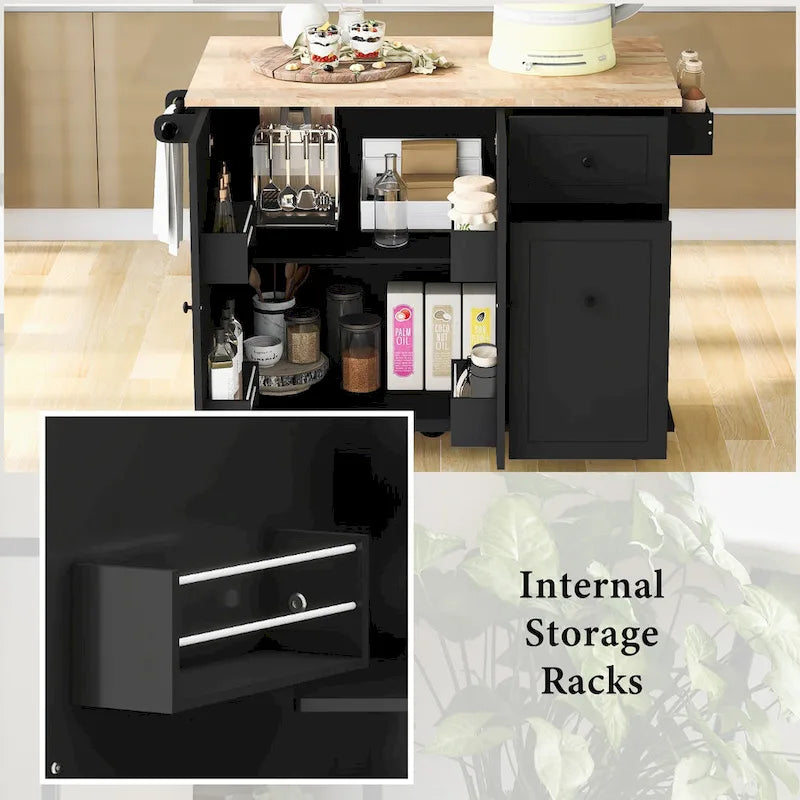 Îlot de cuisine avec abattant