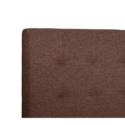 Tête de lit capitonnée Jessenia, hauteur réglable, format Queen, dossier rembourré en tissu haut de gamme