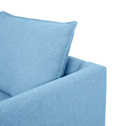 Collection de canapés d'angle modulaires convertibles modernes à monter soi-même - Modules pouf, central et accoudoirs en option