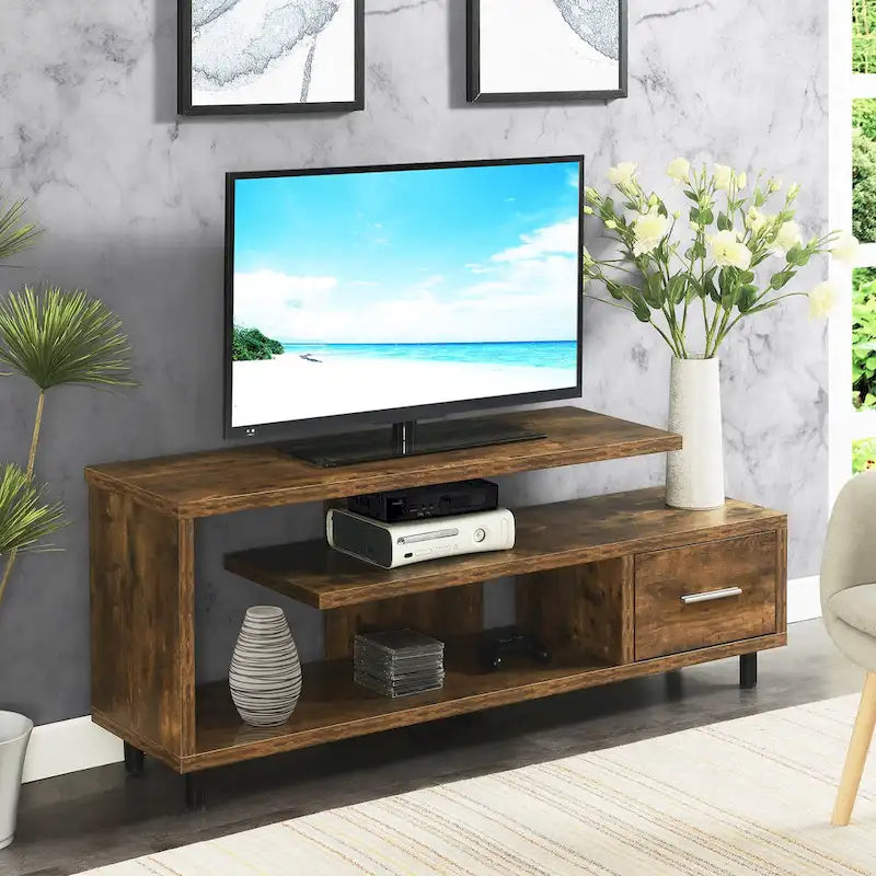 Meuble TV Seal de Convenience Concepts pour téléviseurs jusqu'à 65 pouces