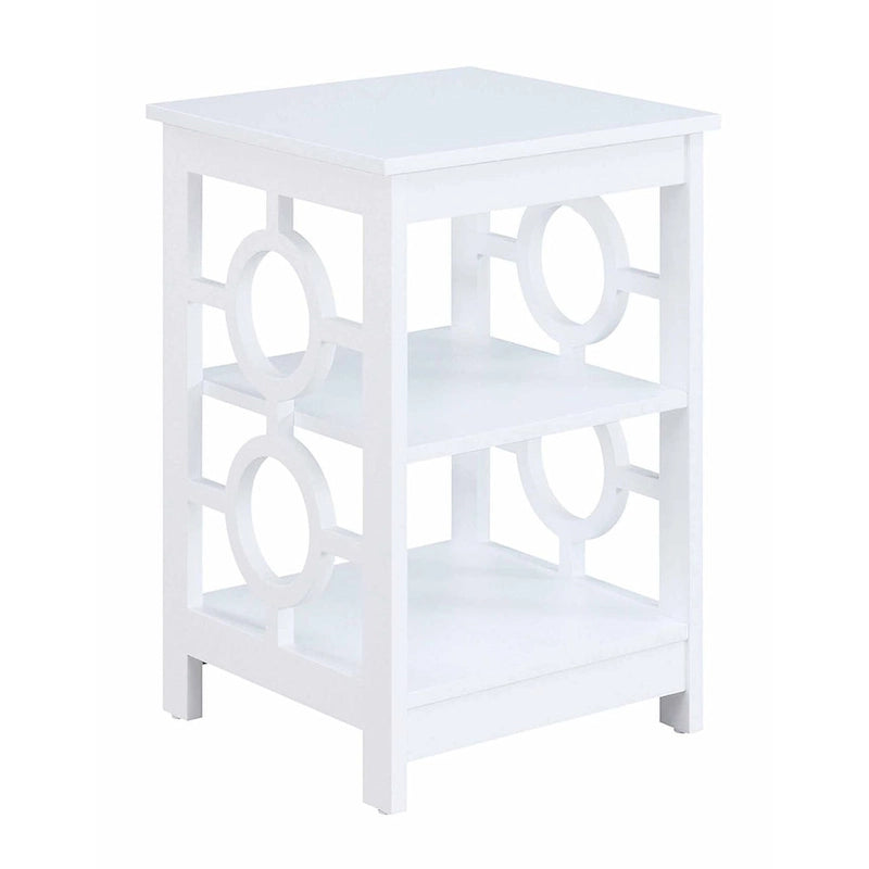 Table d'appoint Ring avec étagères de Convenience Concepts