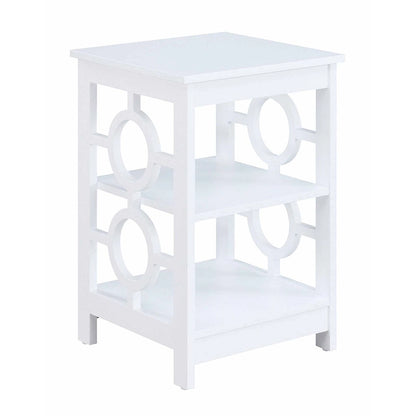 Table d'appoint Ring avec étagères de Convenience Concepts