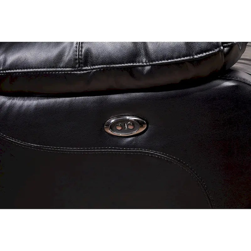 Canapé 3 places inclinable électrique en cuir reconstitué Betsy Furniture 8018