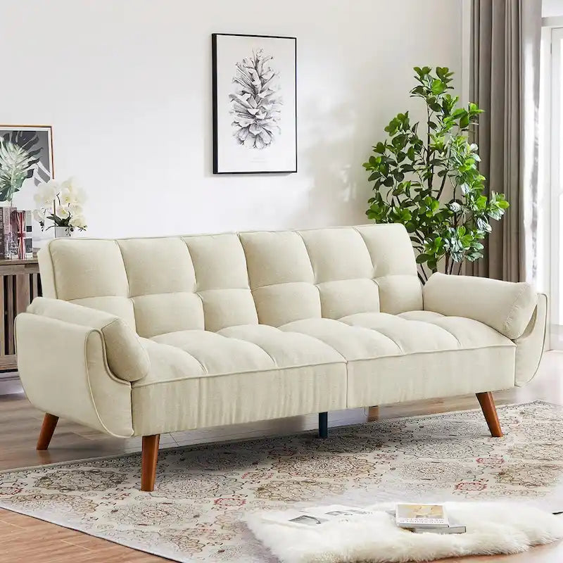 Sofa Couch for Living Room, Loveseat Sofa Futons for Small Space,Bedroom,Apartment,Studio