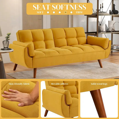 Canapé-lit pour salon, canapé-lit deux places, futons pour petits espaces, chambre, appartement, studio