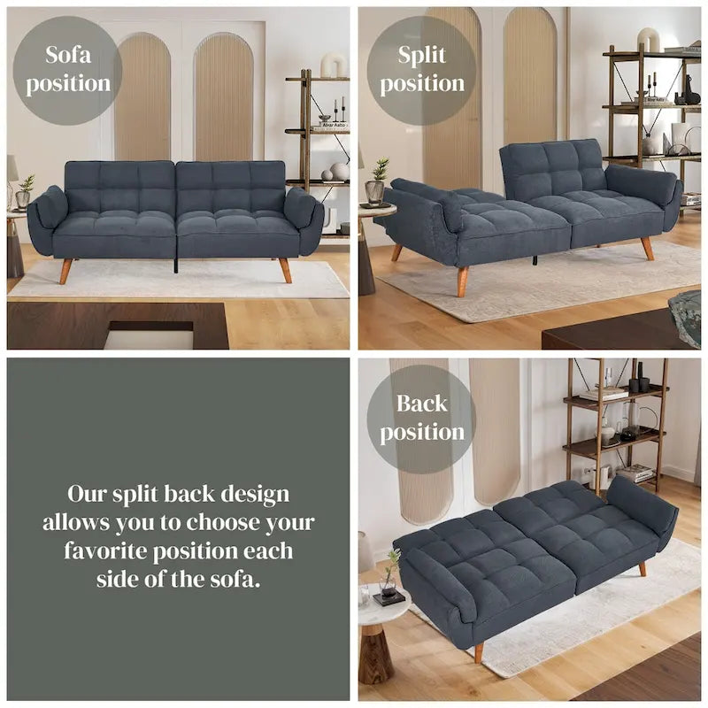 Canapé-lit pour salon, canapé-lit deux places, futons pour petits espaces, chambre, appartement, studio