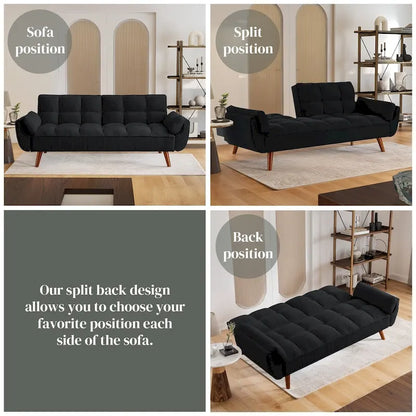 Canapé-lit pour salon, canapé-lit deux places, futons pour petits espaces, chambre, appartement, studio