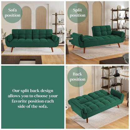 Canapé-lit pour salon, canapé-lit deux places, futons pour petits espaces, chambre, appartement, studio