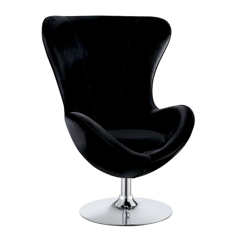 Ensemble fauteuil d'appoint et ottoman 2 pièces en tissu moderne Cher de Furniture of America