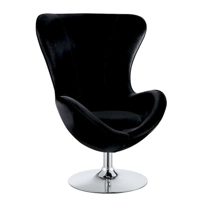 Ensemble fauteuil d'appoint et ottoman 2 pièces en tissu moderne Cher de Furniture of America