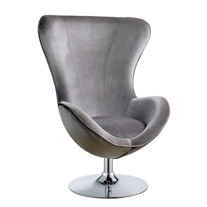 Ensemble fauteuil d'appoint et ottoman 2 pièces en tissu moderne Cher de Furniture of America