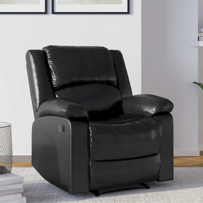 Fauteuil inclinable manuel Relax A Lounger Porter en similicuir par iLounge