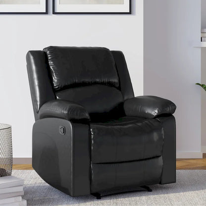 Relax A Lounger Porter Faux Leather Manual Recliner by iLounge