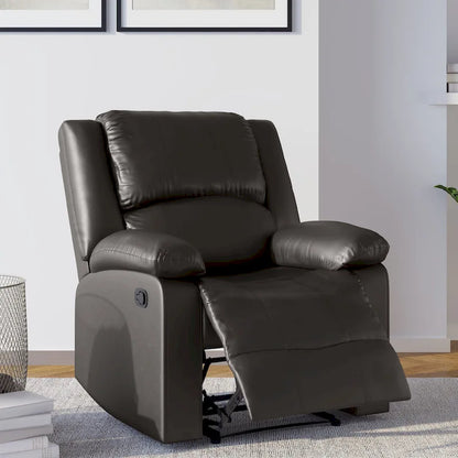 Fauteuil inclinable manuel Relax A Lounger Porter en similicuir par iLounge