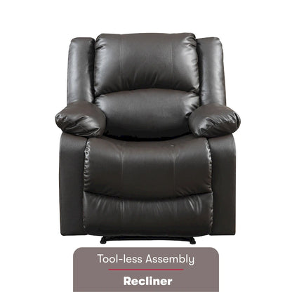 Fauteuil inclinable manuel Relax A Lounger Porter en similicuir par iLounge