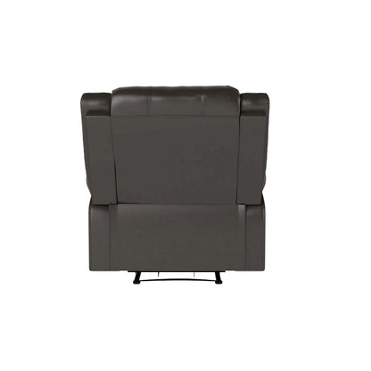 Fauteuil inclinable manuel Relax A Lounger Porter en similicuir par iLounge