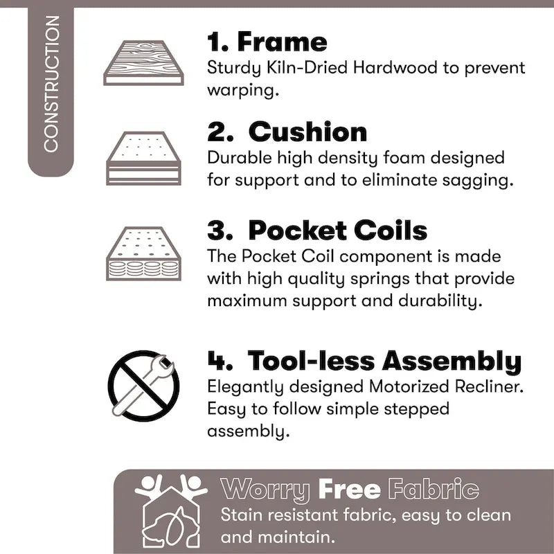 Fauteuil inclinable manuel Relax A Lounger Porter en similicuir par iLounge