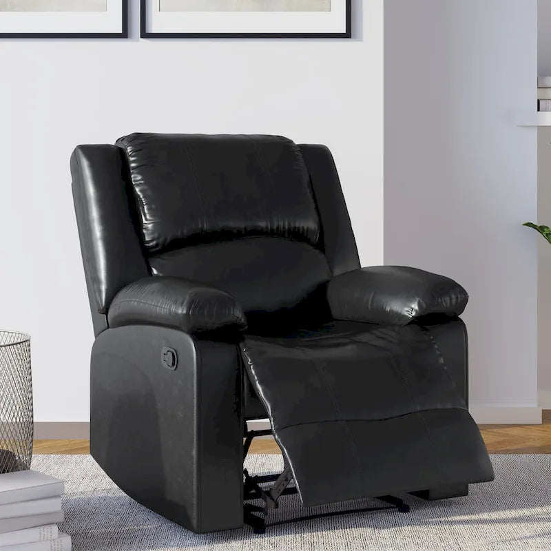 Fauteuil inclinable manuel Relax A Lounger Porter en similicuir par iLounge