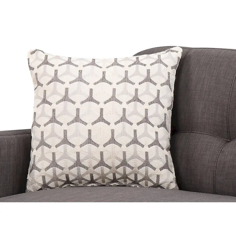 Canapé anthracite Carson Carrington Stykkisholmur style moderne du milieu du siècle