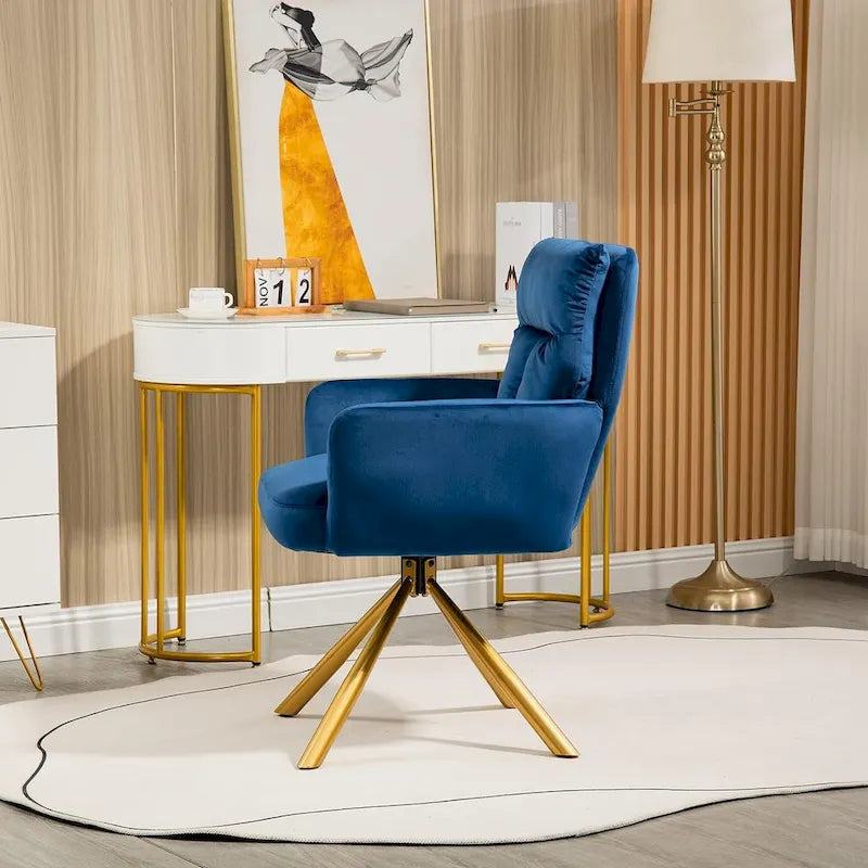 Fauteuil pivotant Howtai pour salon, cuisine et salle à manger