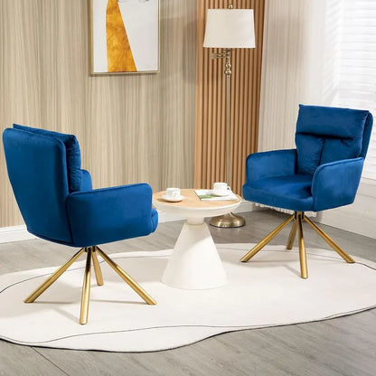 Fauteuil pivotant Howtai pour salon, cuisine et salle à manger