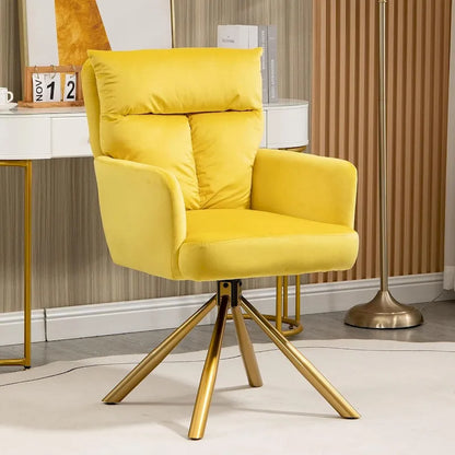 Fauteuil pivotant Howtai pour salon, cuisine et salle à manger