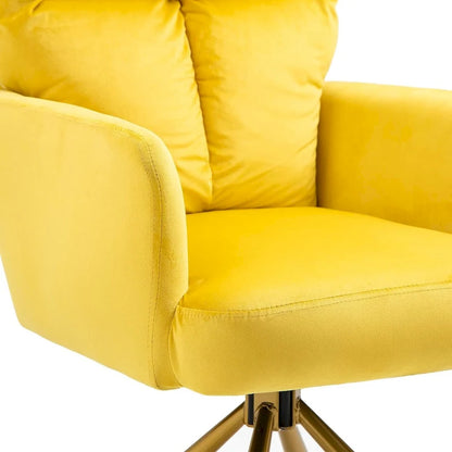 Fauteuil pivotant Howtai pour salon, cuisine et salle à manger