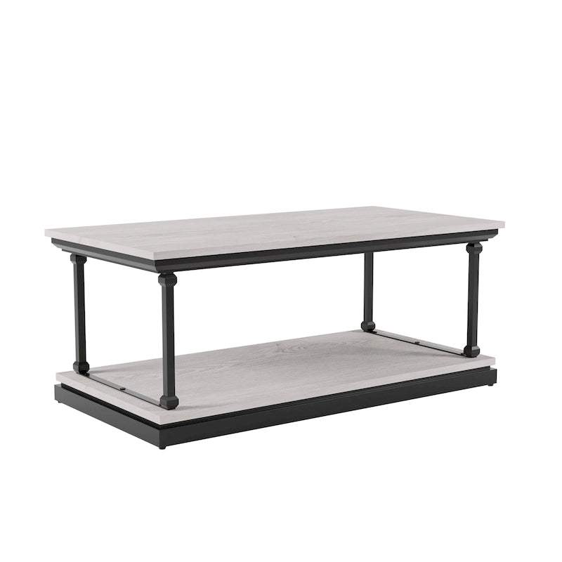 Table basse Marcin Transitional 47 pouces à 1 étagère par Furniture of America