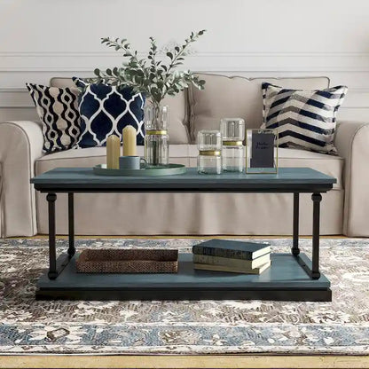 Table basse Marcin Transitional 47 pouces à 1 étagère par Furniture of America