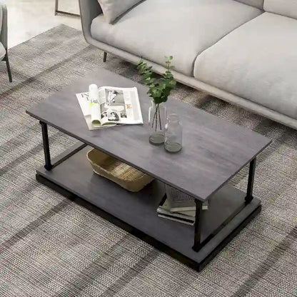 Table basse Marcin Transitional 47 pouces à 1 étagère par Furniture of America