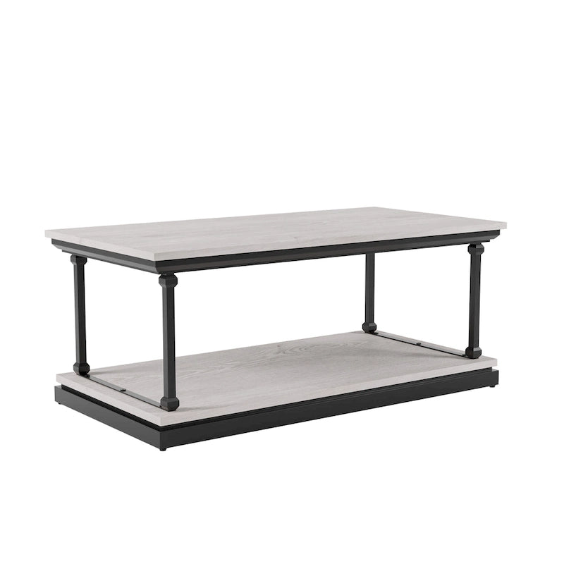 Table basse Marcin Transitional 47 pouces à 1 étagère par Furniture of America