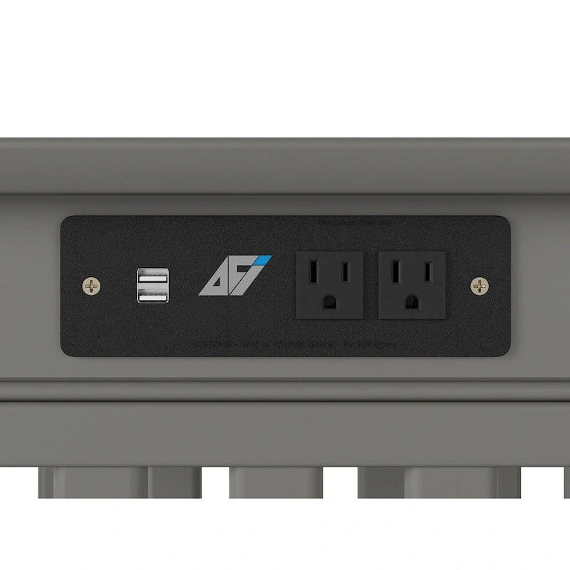 Ensemble de 2 tables d'appoint AFI Mission avec chargeur intégré