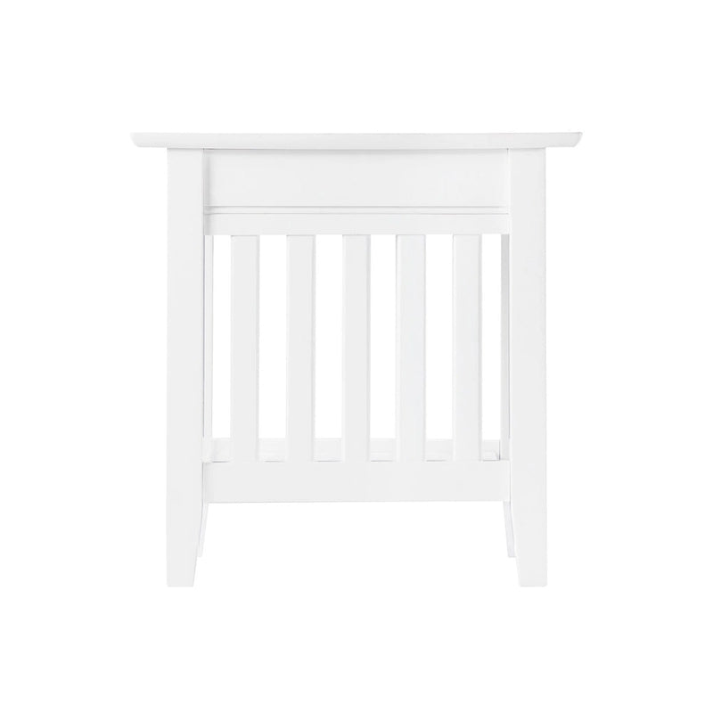 Ensemble de 2 tables d'appoint AFI Mission avec chargeur intégré